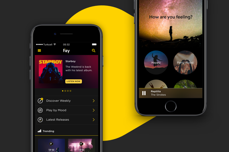 Turkcell Music (Fizy) Mobile App